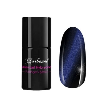 Lakier Hybrydowy CHARBONNE 7ml C1 CAT EYE