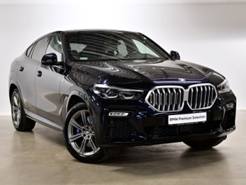 BMW X6 G06 SUV 3.0 40d 340KM 2021 BMW X6 M Sport/ Zawieszenie Adaptacyjne/ IconicGlo, zdjęcie 6