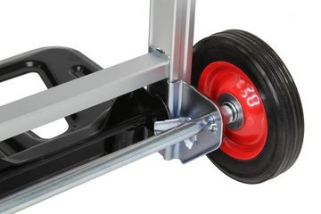ТРАНСПОРТНАЯ ТЕЛЕЖКА ДЛЯ MILLER, СКЛАДНАЯ, ALU, 90 КГ, металлические колеса с подшипником