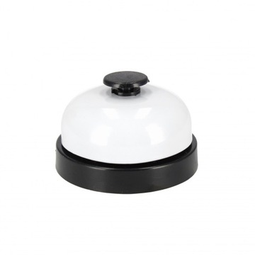 Разноцветный колокольчик для приема гостей 7,5 см — идеально подходит для игры, приема и офиса.