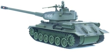 Танк с дистанционным управлением T34 Радиоуправляемые звуки выстрелов Танковый бой