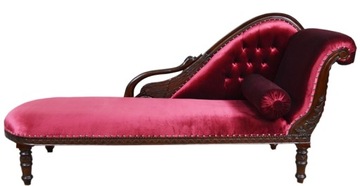NOWA SOFA KANAPA SZEZLONG MEBLE STYLOWE Z MAHONIU