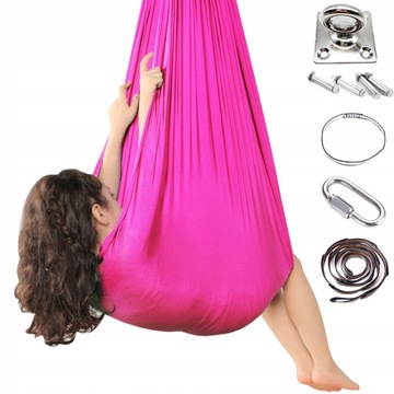 Гамак Sensory Swing Antenna Yoga Sling #100, черный