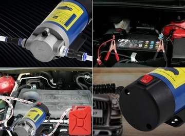 Электрический насос для замены масла, 12 В постоянного тока