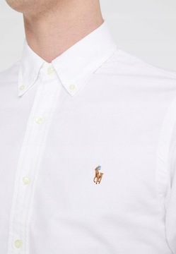 Polo Ralph Lauren S _CT BIAŁA KOSZULA SLIM