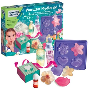 WARSZTAT MYDLARSKI NAUKOWA ZABAWA CLEMENTONI