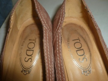 TOD'S-R-36-SKÓRA NATURALNA.