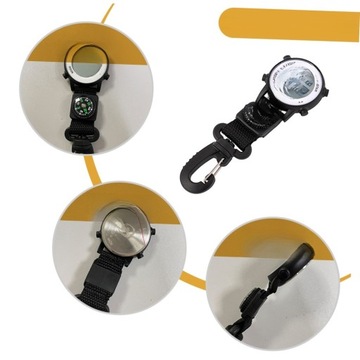 Многофункциональные подвесные часы, электронные карманные часы с клипсой для использования на открытом воздухе