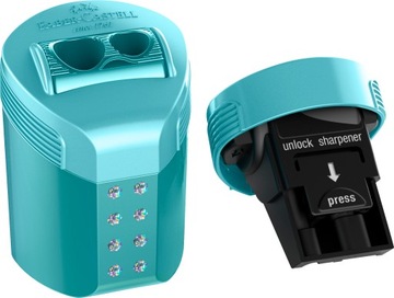 FABER-CASTELL Temperówka pojemnik RollOn Sparkle