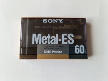 SONY Metal-ES 60 1988 r NOWA 1szt.