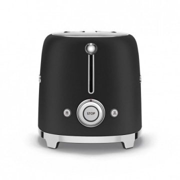 SMEG TSF01BLMEU Тостер на 2 ломтика, МАТОВЫЙ