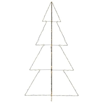 НАРУЖНАЯ МЕТАЛЛИЧЕСКАЯ ЕЛКА С 360 СВЕТОДИОДНЫМИ ЛАМПАМИ 143x250