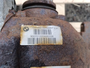BMW E60 E61 NÁPRAVA ZADNÍ DIFER 7547092 2.47