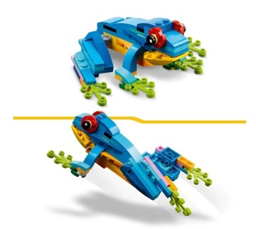 EGZOTYCZNA PAPUGA 3W1 LEGO CREATOR 31136