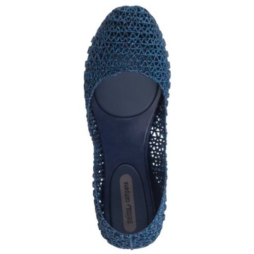 Buty Baleriny Damskie Melissa Campana Papel VII Vinyl Blue Niebieskie