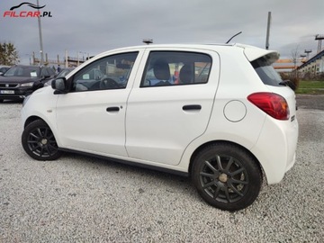 Mitsubishi Space Star Hatchback 5d 1.0 71KM 2014 Mitsubishi Space Star GWARANCJA Oryg. przebieg. Zarejestrowany w PL Mozliw, zdjęcie 16