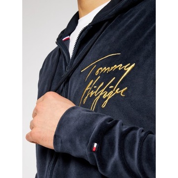 Bluza Tommy Hilfiger Velour MĘSKA Oh Hoodie r. XL