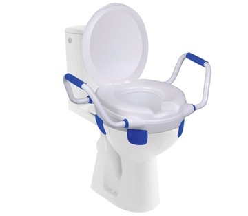 Nasadka na sedes dla seniora Nakładka WC podwyższenie toalety uchwyty