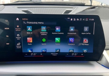 BMW X1 U11 Crossover 1.5 18i 136KM 2022 BMW X1 1.5 benzyna 136 km Led Nawigacja Kamera Sensor 1.5 Benzyna 136KM, zdjęcie 26