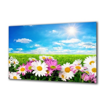 Panel Szklany Kwiaty 139629920 125x50