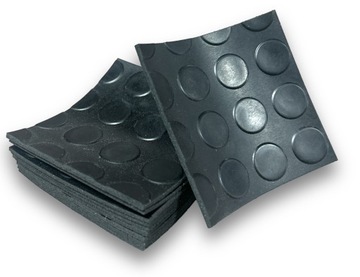 PODKŁADKI GUMOWE pod legary 100x100x3,10szt, metro, pod paletę TARAS