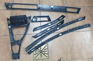 Декоративные планки, декоры из полированного алюминия под навигацию BMW E90 E91 Европа