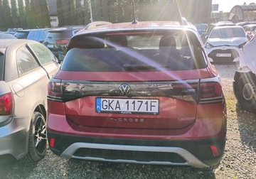 Volkswagen T-Cross SUV Facelifting 1.0 TSI 115KM 2025 Volkswagen T-Cross 2025r, SALON POLSKA. 1.0 TSI AUTOMAT. Uszkodzony bok. P, zdjęcie 14