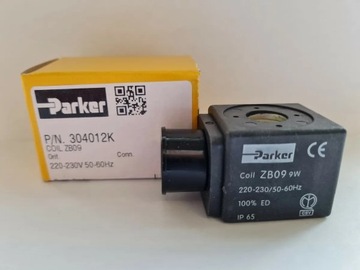 Cewka elektrozaworu 230V 9W 50/60Hz 304012K PARKER