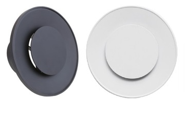 Анемостат 150 Черный ASV металл | приточно-вытяжной воздух | ДАРКО ВЕНТЛАБ |