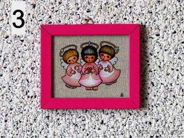 Три ангела - РИСУНКИ НА СТЕКЛЕ - Ева Скшипец