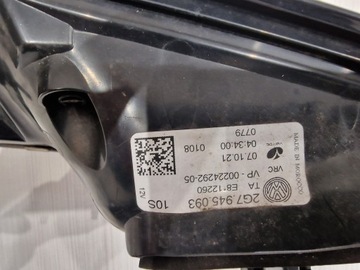 SVĚTLO KRYT VW TAIGO 2G7945093 CLONA (KRYT)