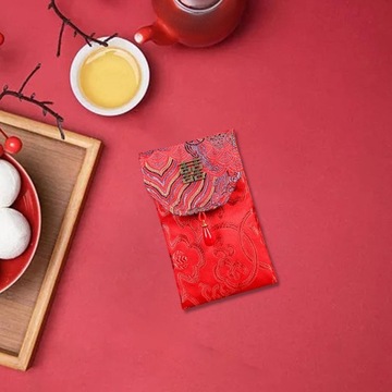 Китайский Лунный Новый Год Красный Конверт Денег Подарочный Стиль C Вертикальный