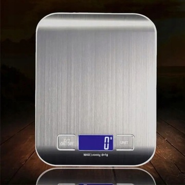 AKUMULATOROWA WAGA KUCHENNA LED USB 10KG/1G