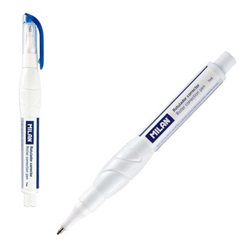 KOREKTOR W DŁUGOPISIE PIÓRZE PISAKU 7ML MILAN