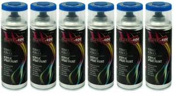 Lakier akrylowy w sprayu RAL 5005 - niebieski sygnałowy (karton 6 sztuk)