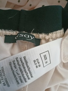 Orsay tiulowa długa spódnica tiul w groszki 38