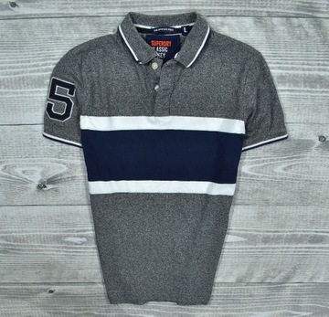 SUPERDRY Męska Koszulka Polo Classic Jersey / L