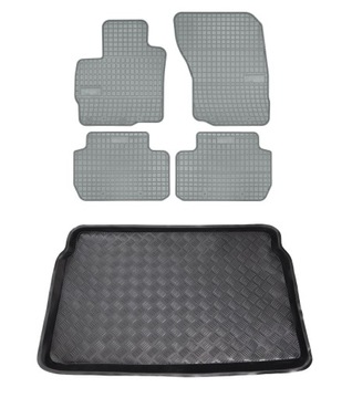 Dywaniki popiel + mata bagażnika Mitsubishi Outlander III 12- 7os