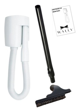 Odkurzacz Centralny WĄŻ WALLY FLEX rozciągany