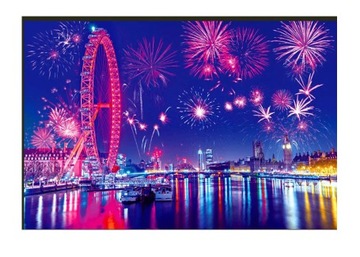 PUZZLE 1000 ELEMENTÓW LONDON EYE FAJERWERKI LONDYN