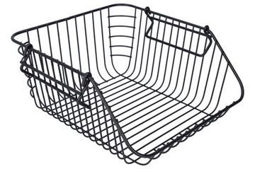 КОРЗИНА ДЛЯ ФРУКТОВ МЕТАЛЛИЧЕСКАЯ КОРЗИНА ЧЕРНЫЙ LOFT