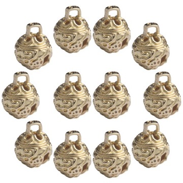 ЛАТУННЫЙ БРАСЛЕТ С КОЛОКОЛОМ