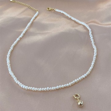 Xiaojindou Natural Freshwater Pearl Naszyjnik