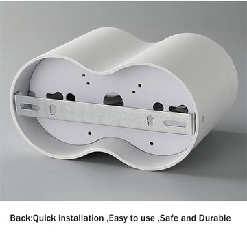 Поверхностный круглый потолочный светильник GU10 Led Downlight одиночный/двойной