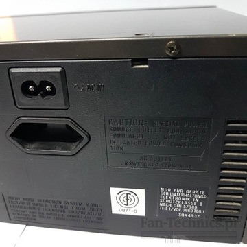 Fan-Technics Tape Deck Technics Магазин RS-X40 в Лодзи