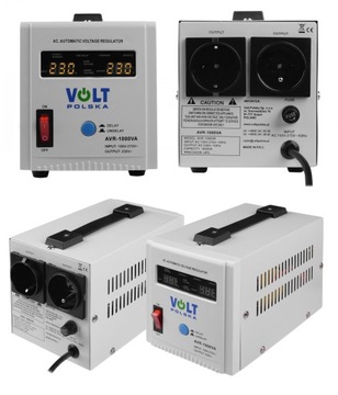 STABILIZATOR NAPIĘCIA AVR 1000VA 1000 8% PRECYZJI VOLT POLSKA POD AGREGAT