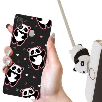 Etui wzory osłona kabla Samsung Galaxy A20e