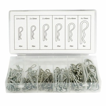 НАБОР ПРУЖИННЫХ ШПИЛЬКОВ, 150 ШТ.