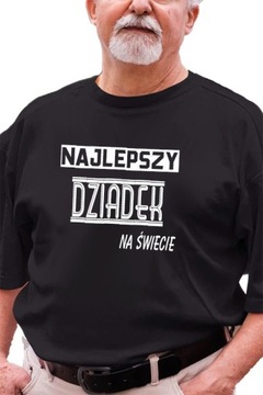 Koszulka Na Dzień Dziadka SUPER PREZENT HIT L