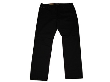 DUŻE SPODNIE męskie jeansy czarne W54 140-142 cm